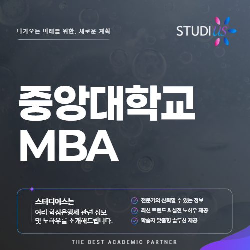 중앙대 MBA 경력은 있는데 지원서에서 강점을 어떻게 보여줄까?